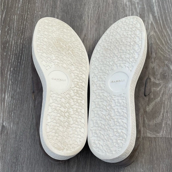 Canali Suede Penny Loafers Size 42 Regular (US 9) - Picture 6 of 6